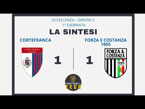 ECCELLENZA | CORTEFRANCA VS FORZA E COSTANZA 1905 | La Sintesi