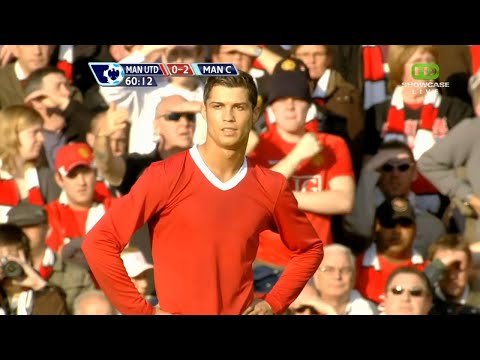 Cristiano Ronaldo vs Manchester City Home HD 720p (10/02/2008)