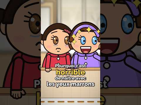 Pourquoi c'est horrible de naître avec les yeux marrons 👁️