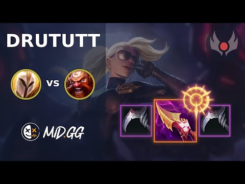 MID.GG: [ drututt ] Kayle TOP vs Gragas | EUW GRANDMASTER | LOL Season 2025