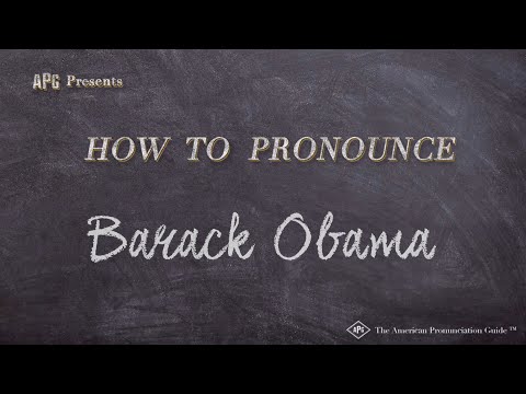How to Pronounce Barack Obama (Real Life Examples!)