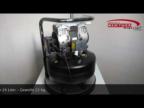 Black-Mamba CMC 90-24 / COC 90-24 Leiselaufkompressor (silent compressor)