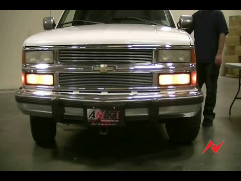 Anzo USA 1988-1999 Chevy/ GMC Full Size Headlight and Parking Light
