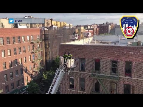 NYC Seven Alarm Fire In the Bronx