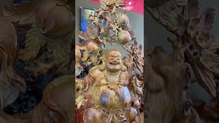 Di Lặc gỗ hương ta