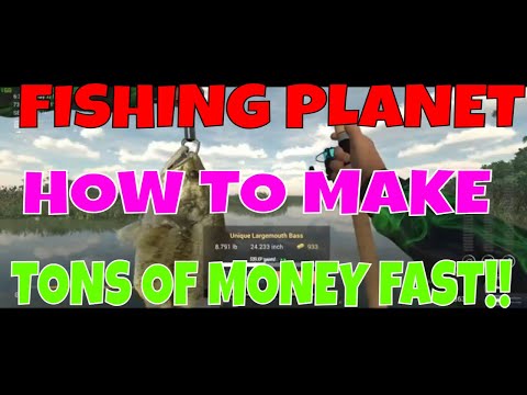 YouTube video about: How to make a lot of money in fishing planet?