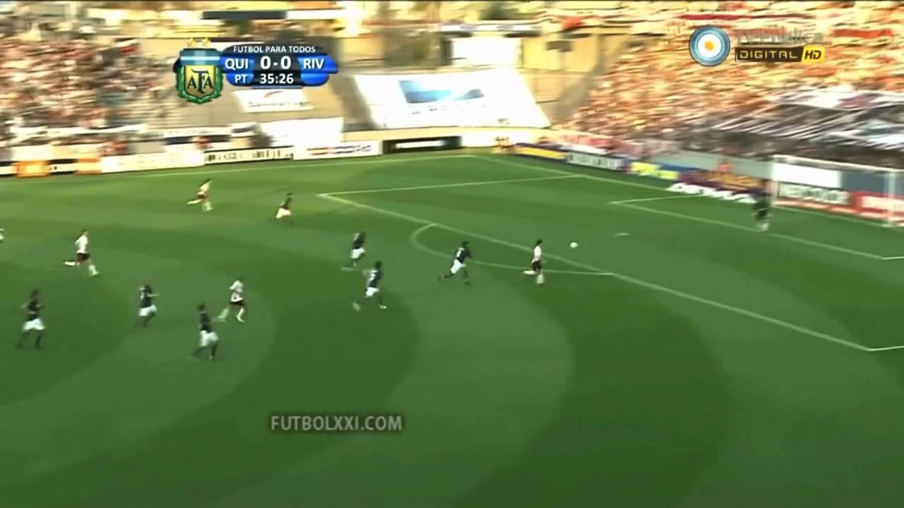 Primer gol de Cavenaghi en su vuelta a River HD Costafebre