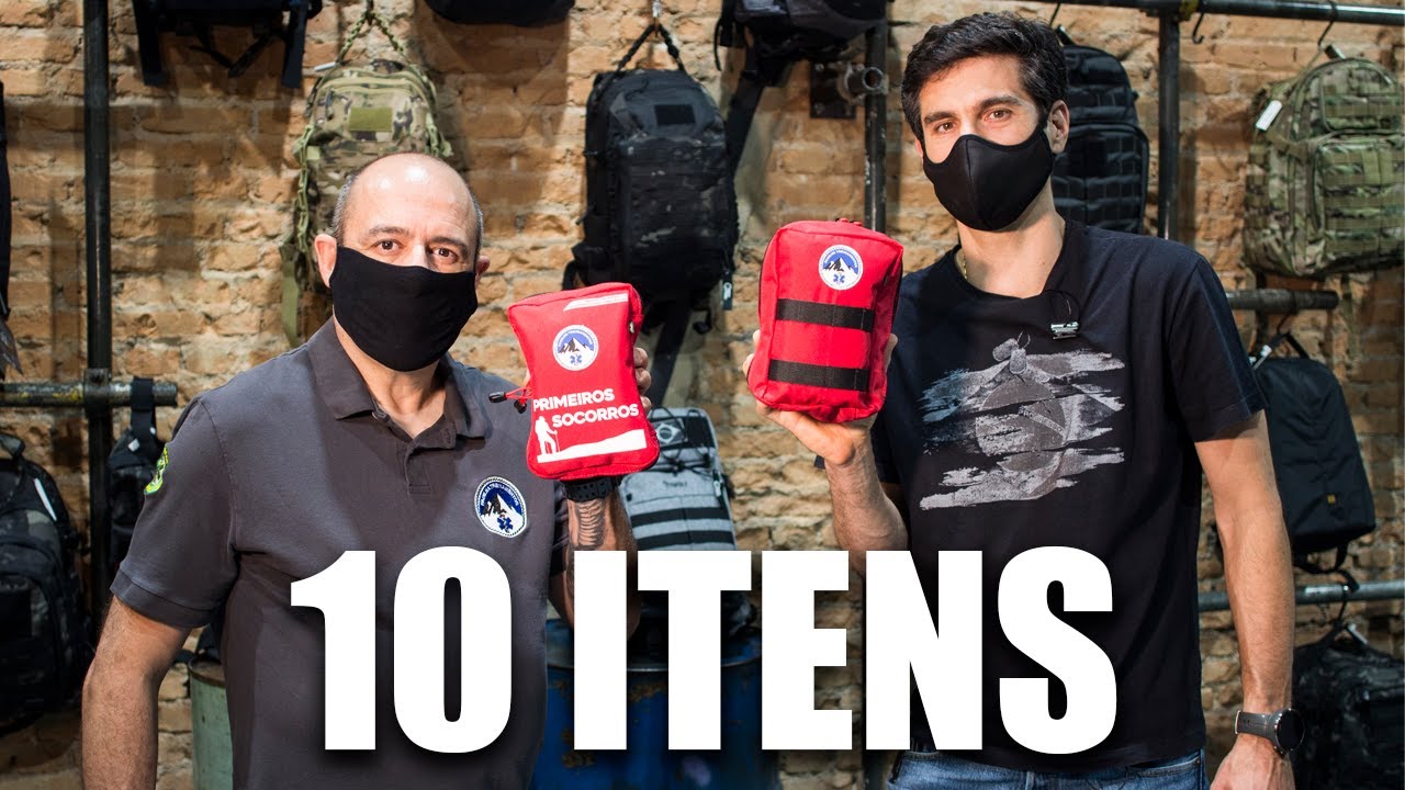 Kit de Primeiros Socorros - 10 Itens Essenciais (Feat. Padilha Treinamentos)