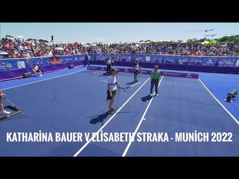 Katharina Bauer v Elisabeth Straka - Munich 2022