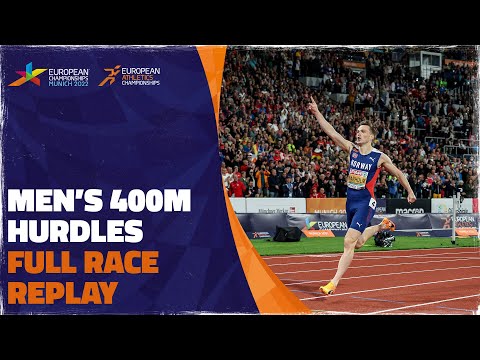 Men's 400m Hurdles Final | Munich 2022 | Karsten Warholm