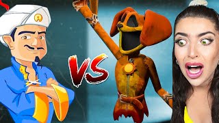 AKINATOR VS SMILING CRITTERS! (CAN the AKINATOR Guess POPPY PLAYTIME 3?)