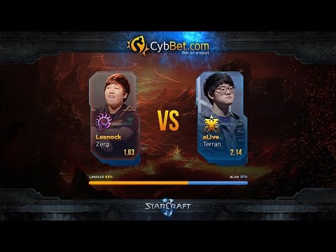 StarCraft 2 LotV Cybbet Race Wars 2016 Ro8 Match 2: Leenock vs aLive