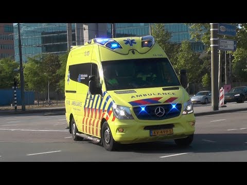 A1, Otaris Ambulance 13-105 Amsterdam [Post Oost] naar het AUMC-VU
