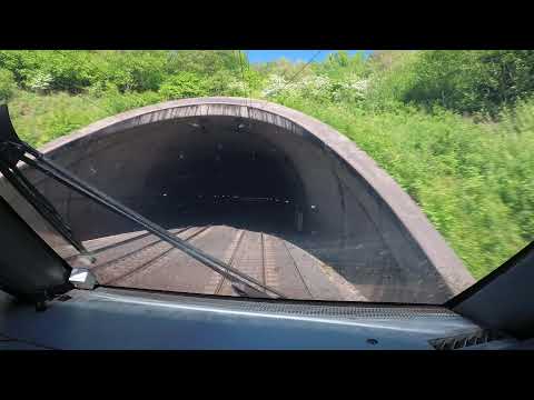 Cab ride | ICE1 Kassel Wilhelmshöhe-Hannover BR401 vmax 280km/h Zwangsbremsung Führerstandsmitfahrt