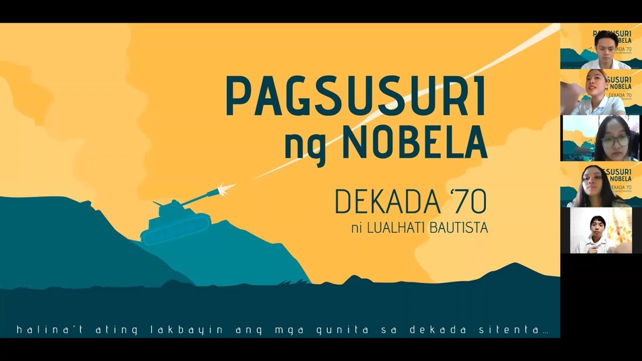 Panunuri sa Nobelang Dekada '70 ni Luahalhati Bautista