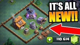 GEMMING THE NEW BUILDER VILLAGE IN CLASH OF CLANS!! - NEW UPDATE 2017!