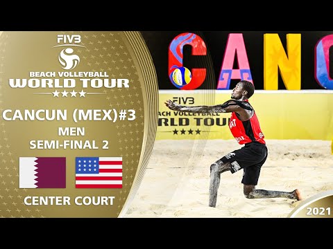 Cherif/Ahmed vs. Lucena/Dalhausser - Men's SF | Full Match | 4* Cancun 2021 #3