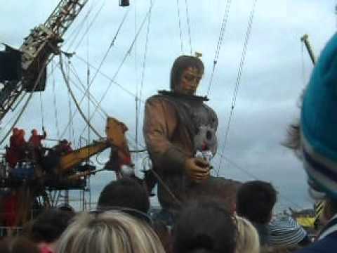 Liverpool Sea Odyssey Giant Spectacular - a magical fairytale 2012
