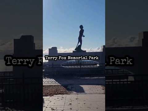 Terry Fox Memorial Park - Visiting Terry Fox Monument in Thunder Bay #ontario #terryfox#transcanada