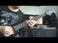 Monstrosity -  Suffering to the Conquered Guitar solo by Tugrul KAYA
