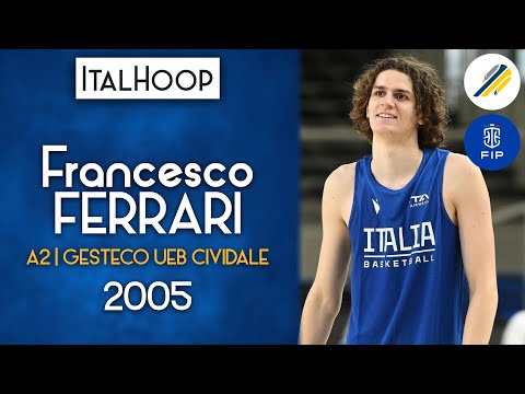 Francesco Ferrari - 2005 - Gesteco UEB Cividale 24/25 Highlights