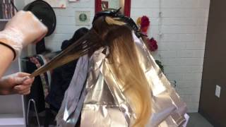 Color Correction - Fixing Spotty Blonde || Hair Tutorial