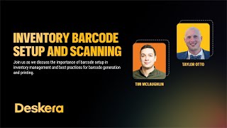 Inventory Barcode Setup and Scanning