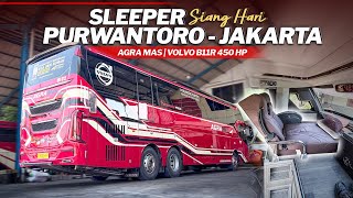 Download lagu TRYING THE NEWEST AGRA MAS BUS ‼️Daytime Sleeper Purwantoro - Jakarta [ Part 1 ] mp3