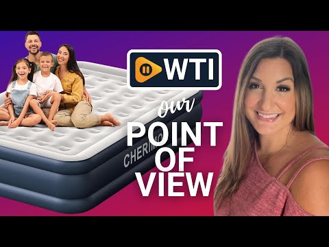 Air Mattress Queen with Built in Pump - WTI product video review