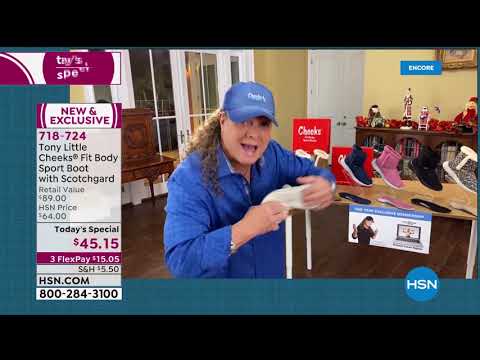 HSN | Tony Little Cheeks Footwear 10.05.2020 - 06 AM