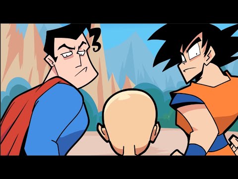 Migatte Goku vs Saitama vs Superman One Million