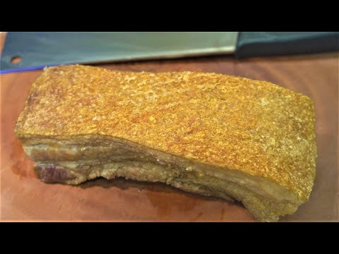 The Perfect CRISPY ROASTED PORK BELLY