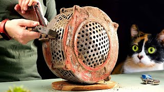 Download lagu RESTORATION OF THE HAND-CRANK AIR-RAID SIREN mp3