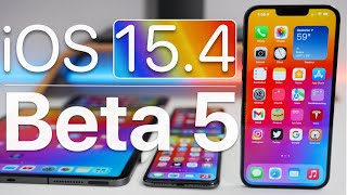 iOS 15.4 Beta 5 is Out! - What&#039;s New?