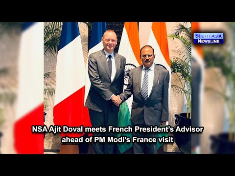 NSA Ajit Doval meets French President’s Advisor ahead of PM Modi’s France visit