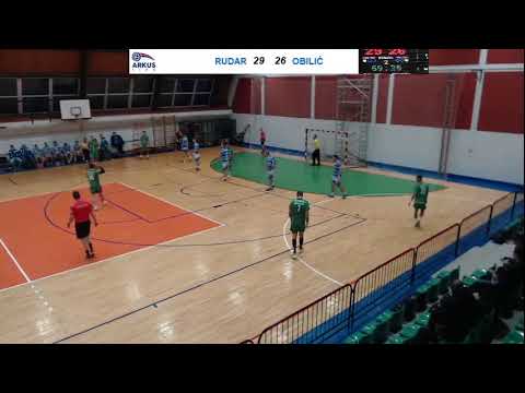 ARKUS liga 9. kolo / RK Rudar - RK Obilić