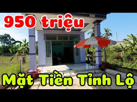 Bán nhà đất 6x80 mặt tiền Tỉnh lộ 796 giá rẻ 950 triệu gần trường học chợ Ninh Điền Tây Ninh