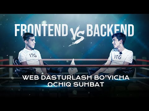 Web dasturlash – battle, Frontend vs Backend