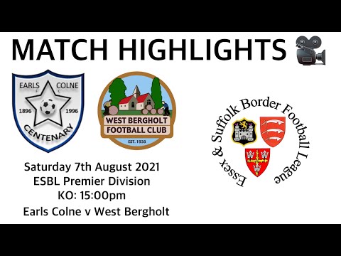 MATCH HIGHLIGHTS 🎥 | Earls Colne 2-2 West Bergholt - ESBL Premier Division