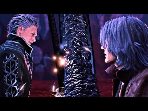 Father Says Thanks Nero And Dante Say Vergil His Father DMC 5
