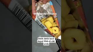 Download lagu unboxing ciki berhadiah #cikiberhadiah #snackberhadiahuang #berhadiahemas #viral #fyp mp3