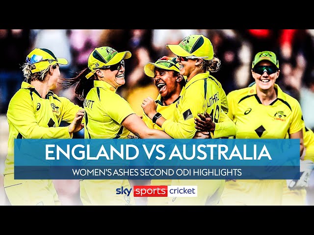 Australia retain Ashes in THRILLER 🤯 | Women’s Ashes | 2nd ODI Highlights