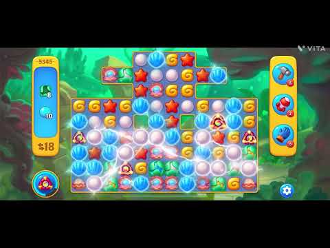 Level 5345 of fishdom