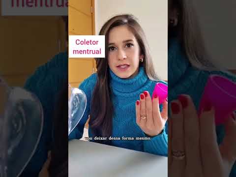 Vídeo: Como colocar coletor menstrual: perguntas e respostas