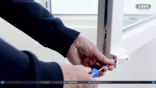 ABUS Montagevideos Fenster-Zusatzsicherung 3030