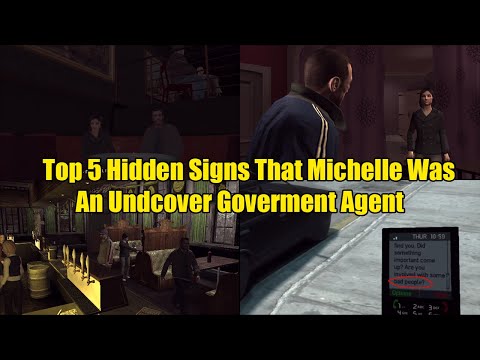 Top 5 Hidden Early Signs that Michelle ( Karen ) Was An Undercover Government Agent- GTA 4 Lore