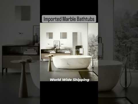 Imported Italian Marble Bathtub