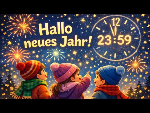 Hallo neues Jahr! – fröhliches Silvesterlied für Kinder 🎉✨