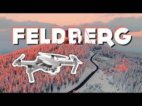 FELDBERG - CRAZY SNOWY WINTER - Drone flyover (2021) in 4K