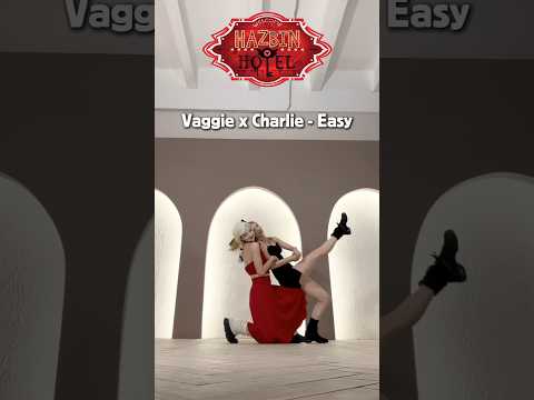 full cover of Easy on our YouTube. #charlie #vaggie #hazbin #hazbinhotel #dance